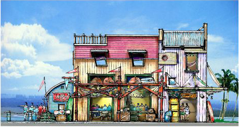 深圳歡樂谷·颶風(fēng)灣景觀設(shè)計(jì)