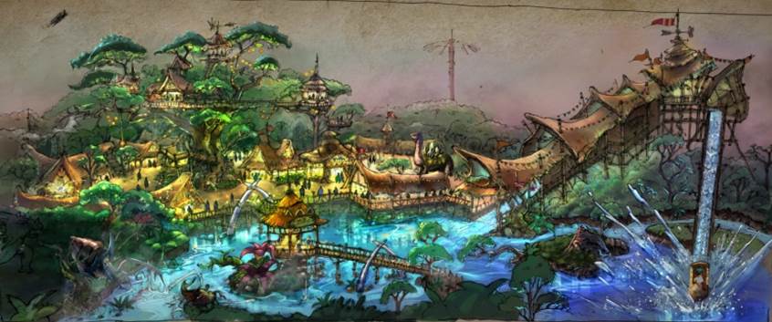 韶關(guān)丹霞山主題樂(lè)園·七寶世界景觀設(shè)計(jì) 